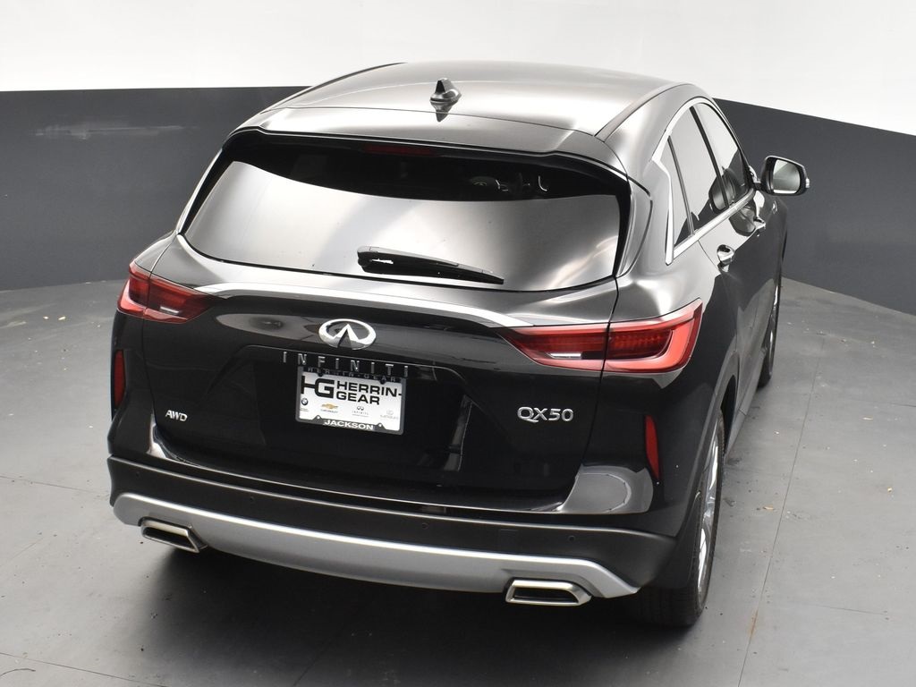 2025 Obsidian Infiniti QX50 PURE AWD SUV