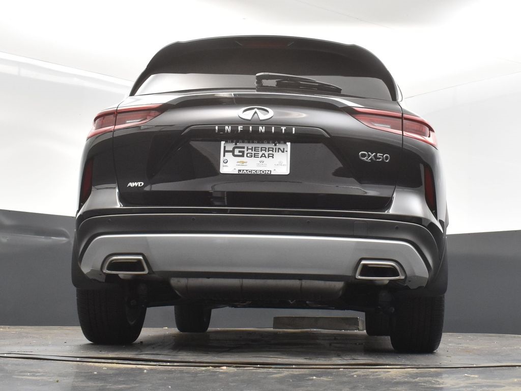 2025 Obsidian Infiniti QX50 PURE AWD SUV