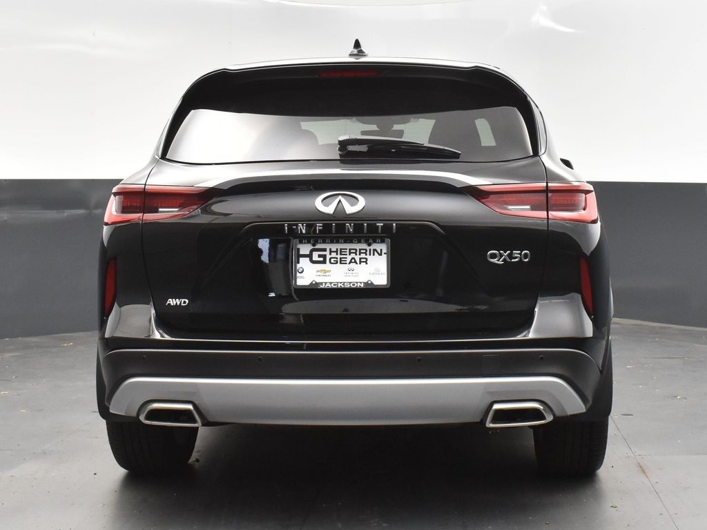 2025 Obsidian Infiniti QX50 PURE AWD SUV