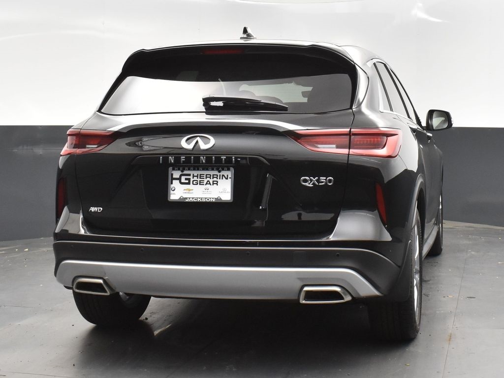 2025 Obsidian Infiniti QX50 PURE AWD SUV