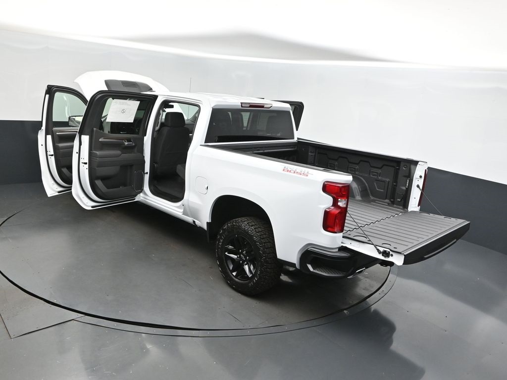2025 Summit White Chevrolet Silverado 1500 LT Trail Boss 4X4 Truck