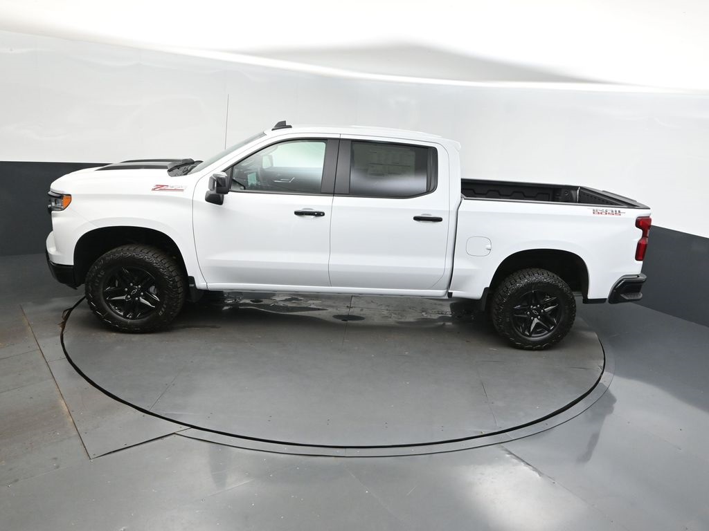 2025 Summit White Chevrolet Silverado 1500 LT Trail Boss 4X4 Truck
