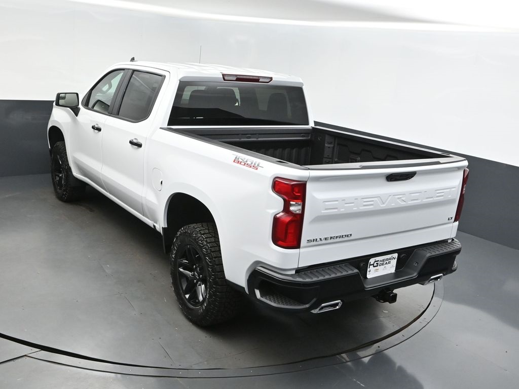 2025 Summit White Chevrolet Silverado 1500 LT Trail Boss 4X4 Truck