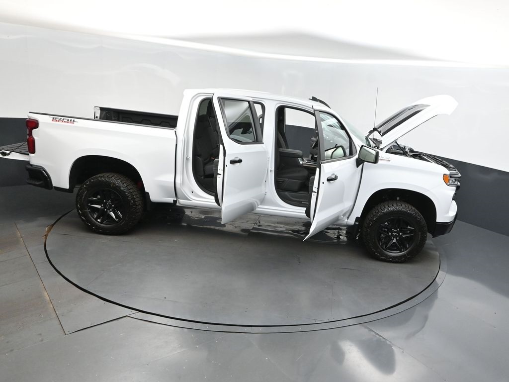 2025 Summit White Chevrolet Silverado 1500 LT Trail Boss 4X4 Truck