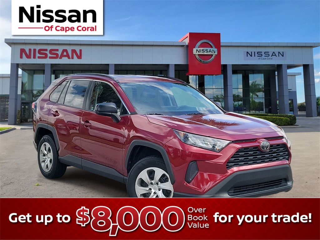 2019 Pearl Toyota RAV4 LE SUV