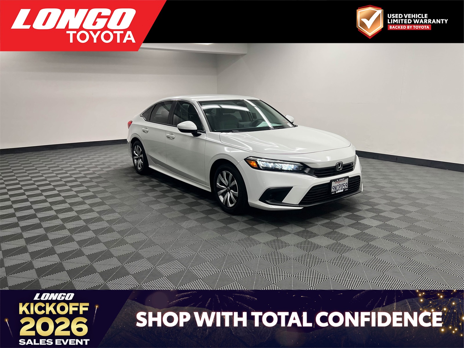used 2024 Honda Civic car, priced at $20,788
