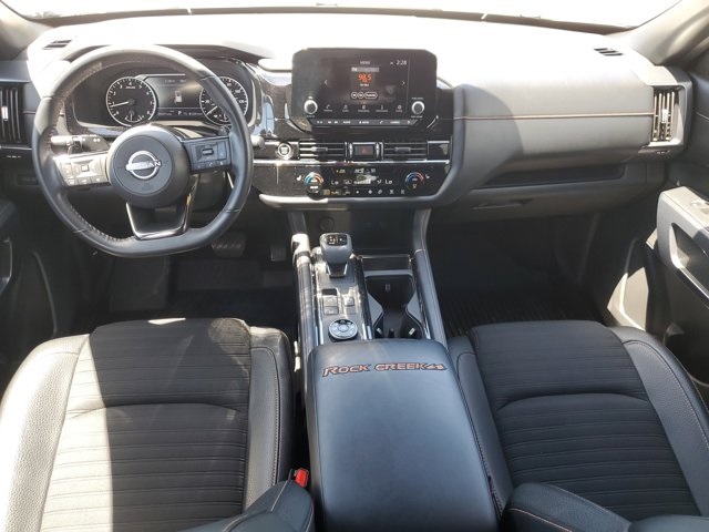 2023 Pearl White Tricoat/Super Black Nissan Pathfinder Rock Creek 4X4 SUV