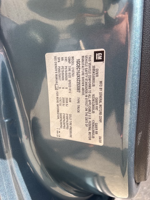 2008 Blue Granite Metallic Chevrolet Silverado 1500 LT RWD Truck