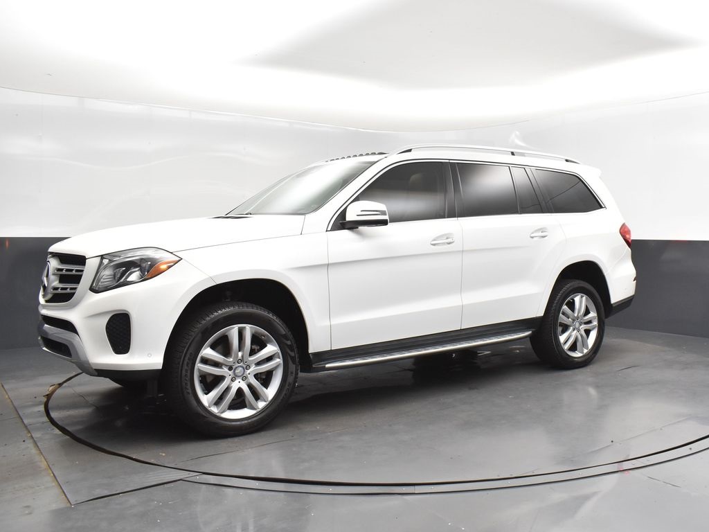 2017 White Mercedes-Benz GLS GLS 450 AWD SUV