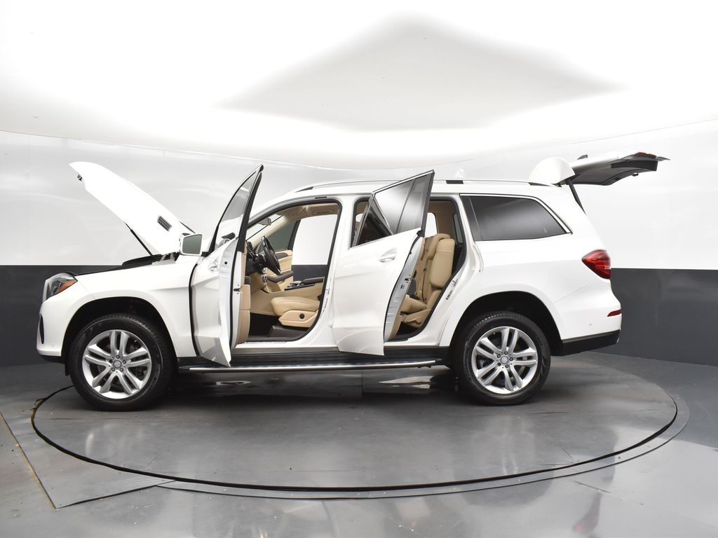 2017 White Mercedes-Benz GLS GLS 450 AWD SUV