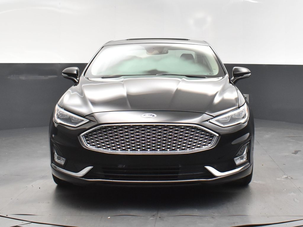 2020 Black Metallic Ford Fusion Titanium AWD Sedan