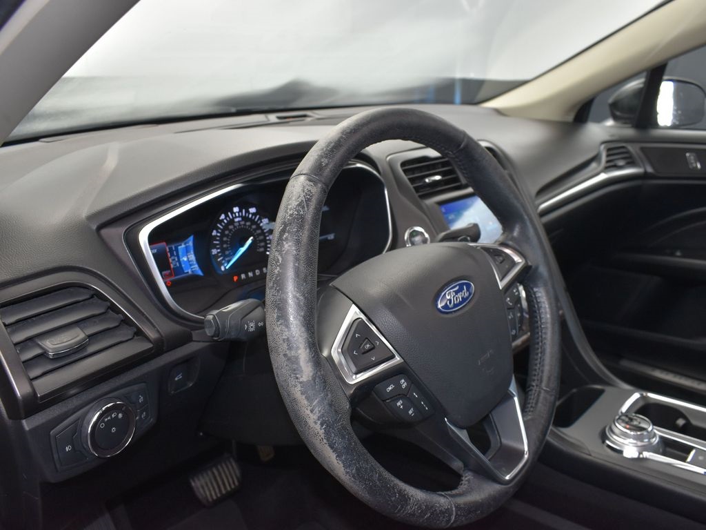 2020 Black Metallic Ford Fusion Titanium AWD Sedan