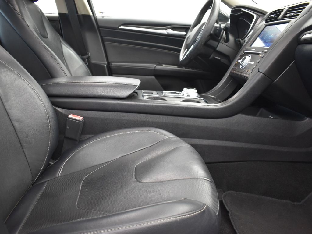 2020 Black Metallic Ford Fusion Titanium AWD Sedan