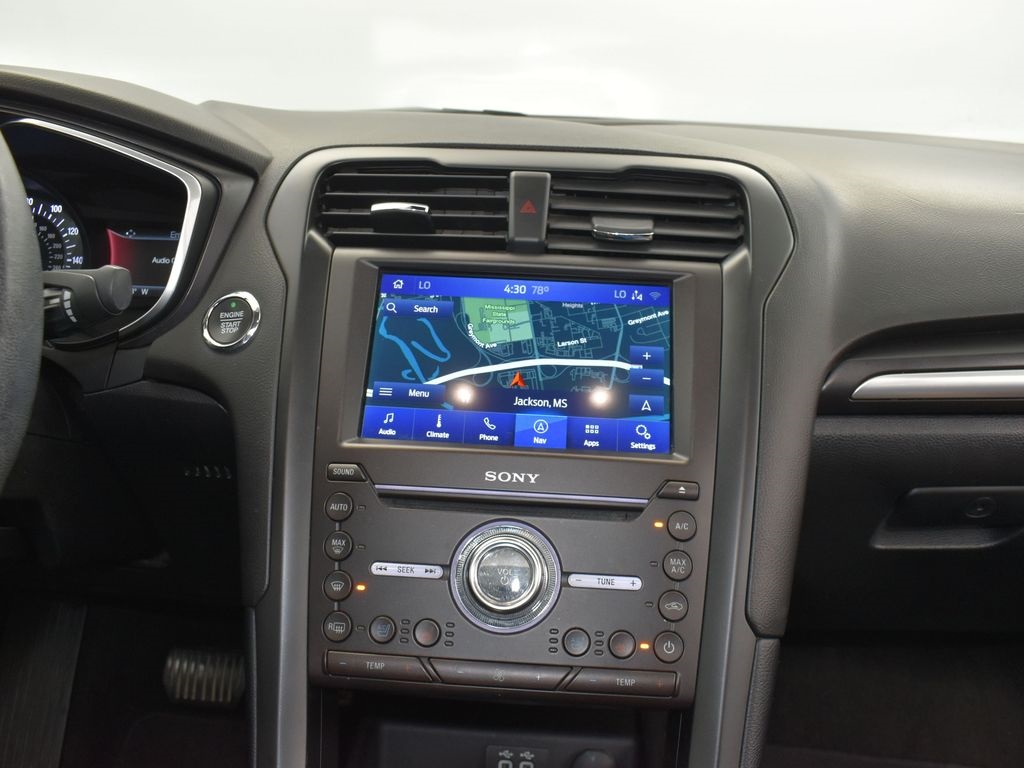 2020 Black Metallic Ford Fusion Titanium AWD Sedan