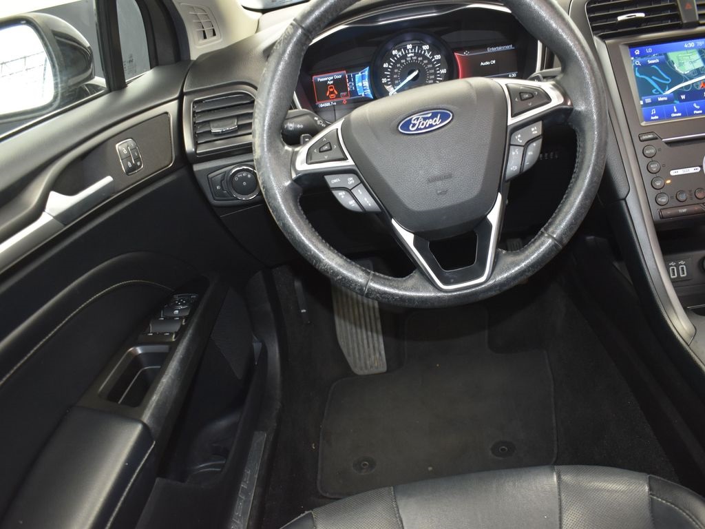 2020 Black Metallic Ford Fusion Titanium AWD Sedan