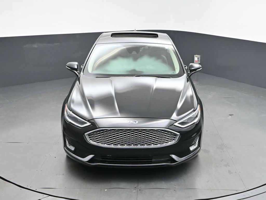2020 Black Metallic Ford Fusion Titanium AWD Sedan