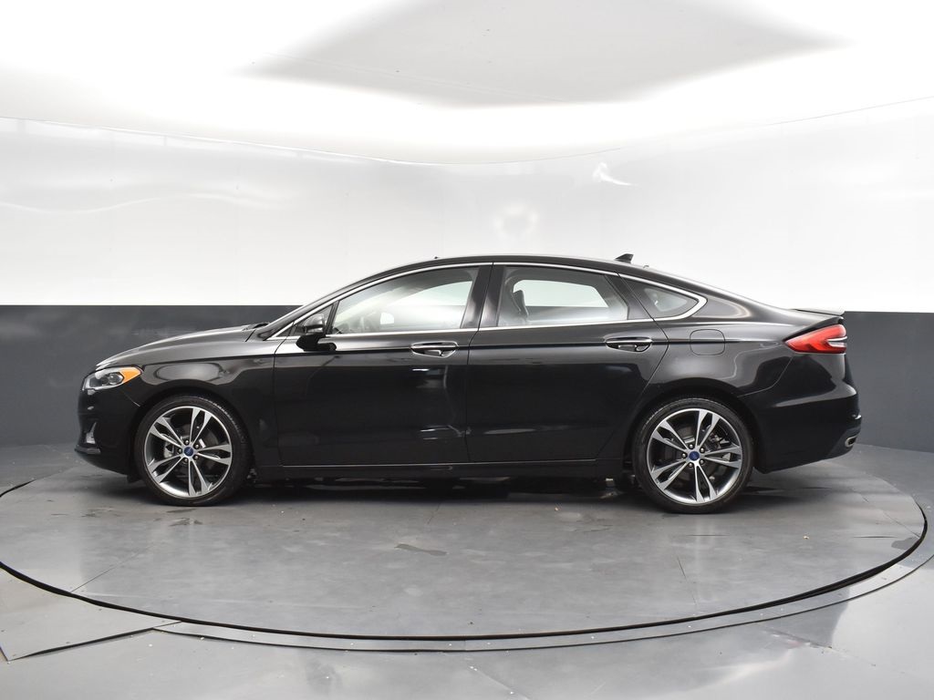 2020 Black Metallic Ford Fusion Titanium AWD Sedan