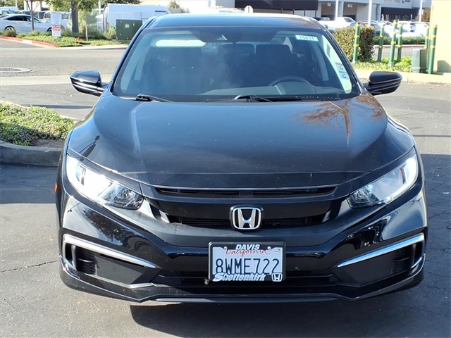 Used 2021 Honda Civic LX with VIN 2HGFC2F62MH547783 for sale in Davis, CA