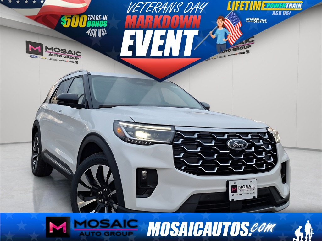 New 2026 Ford Explorer Platinum SUVs