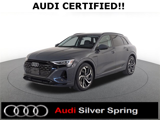 used 2024 Audi Q8 e-tron car, priced at $41,381