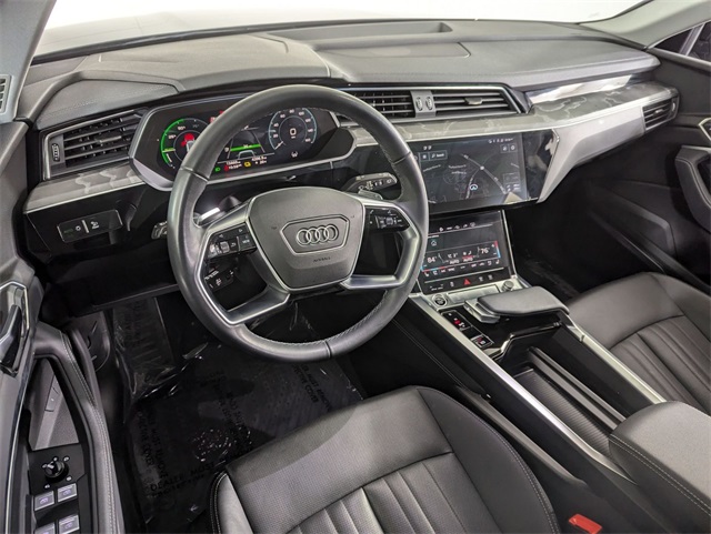 used 2024 Audi Q8 e-tron car, priced at $41,381