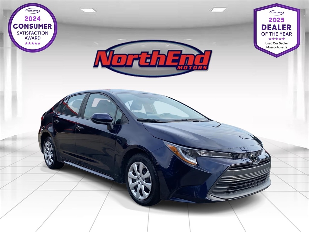 2023 Blue Toyota Corolla LE Sedan