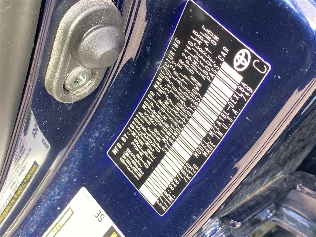 2023 Blue Toyota Corolla LE FWD Sedan
