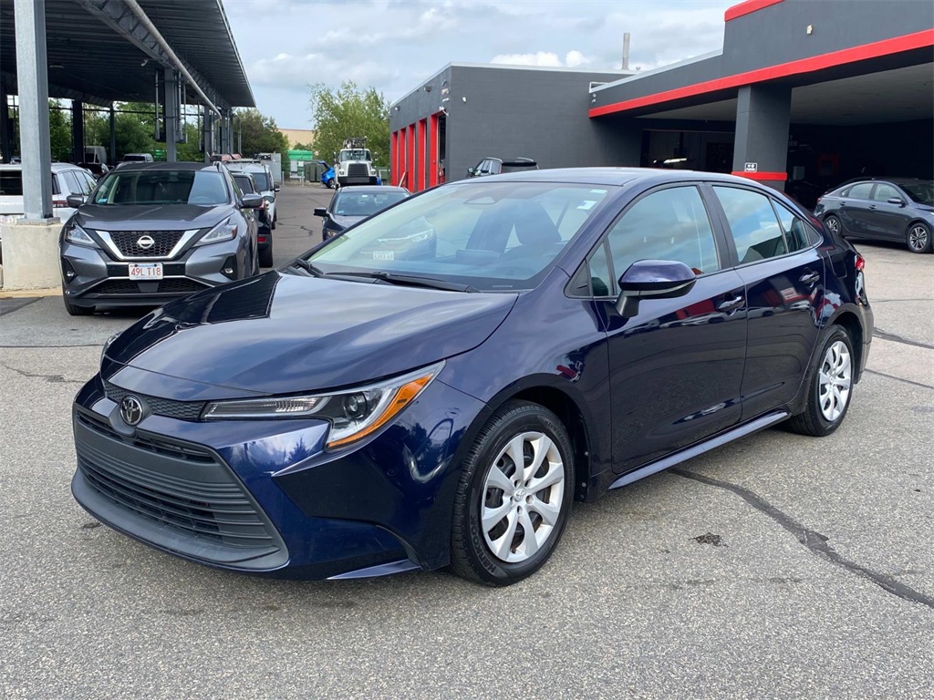 2023 Blue Toyota Corolla LE FWD Sedan