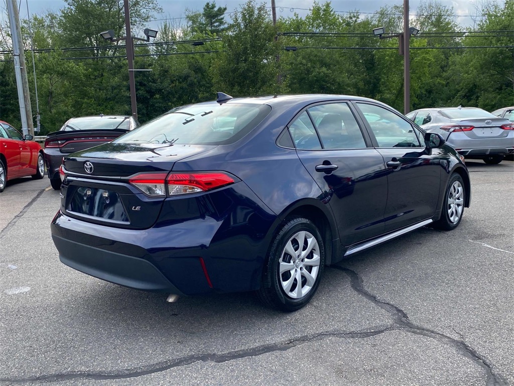 2023 Blue Toyota Corolla LE FWD Sedan