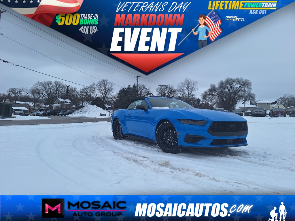 New 2026 Ford Mustang EcoBoost Premium Cars