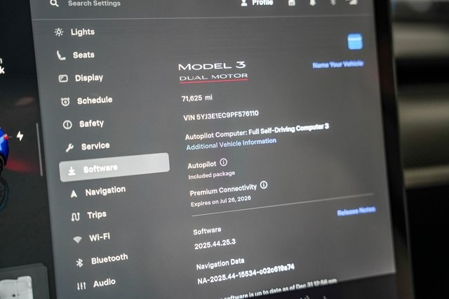 used 2023 Tesla Model 3 car, priced at $24,792