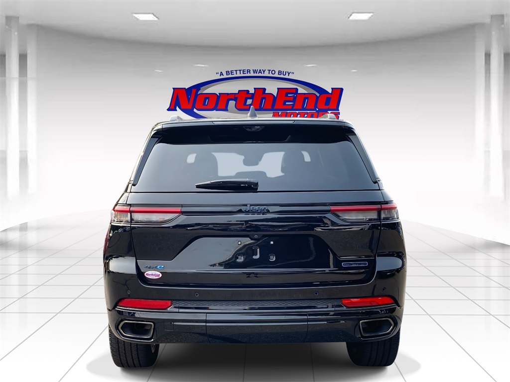 2023 Diamond Black Crystal Pearlcoat Jeep Grand Cherokee 4xe 4xe 4X4 SUV