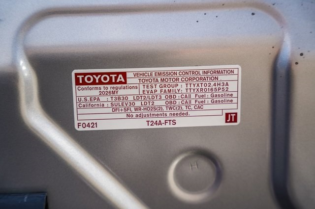 new 2026 Toyota Tacoma car, priced at $40,949