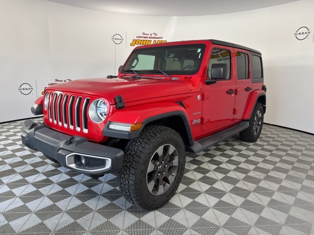 2018 Firecracker Red Clearcoat Jeep Wrangler Unlimited Sahara SUV
