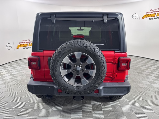 2018 Firecracker Red Clearcoat Jeep Wrangler Unlimited Sahara 4X4 SUV