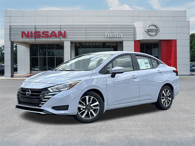 2025 Gray Sky Pearl Nissan Versa 1.6 SV FWD Sedan