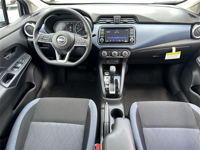 2025 Gray Sky Pearl Nissan Versa 1.6 SV FWD Sedan