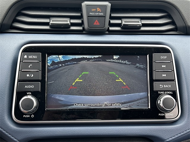 2025 Gray Sky Pearl Nissan Versa 1.6 SV FWD Sedan