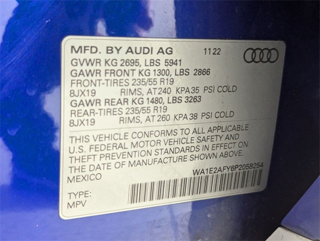 used 2023 Audi Q5 e car, priced at $34,381