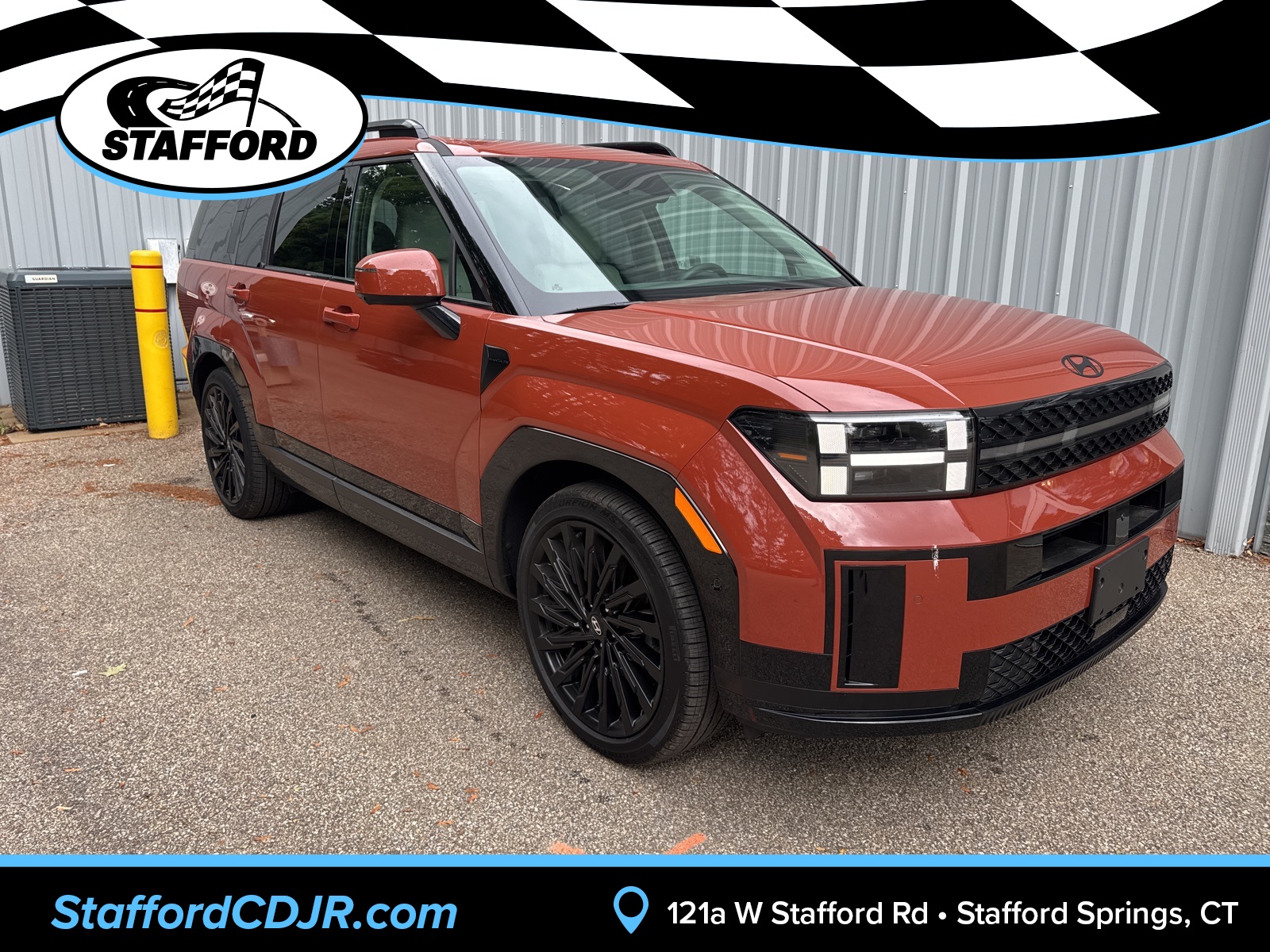 2024 Terracotta Orange Hyundai Santa Fe Calligraphy AWD SUV