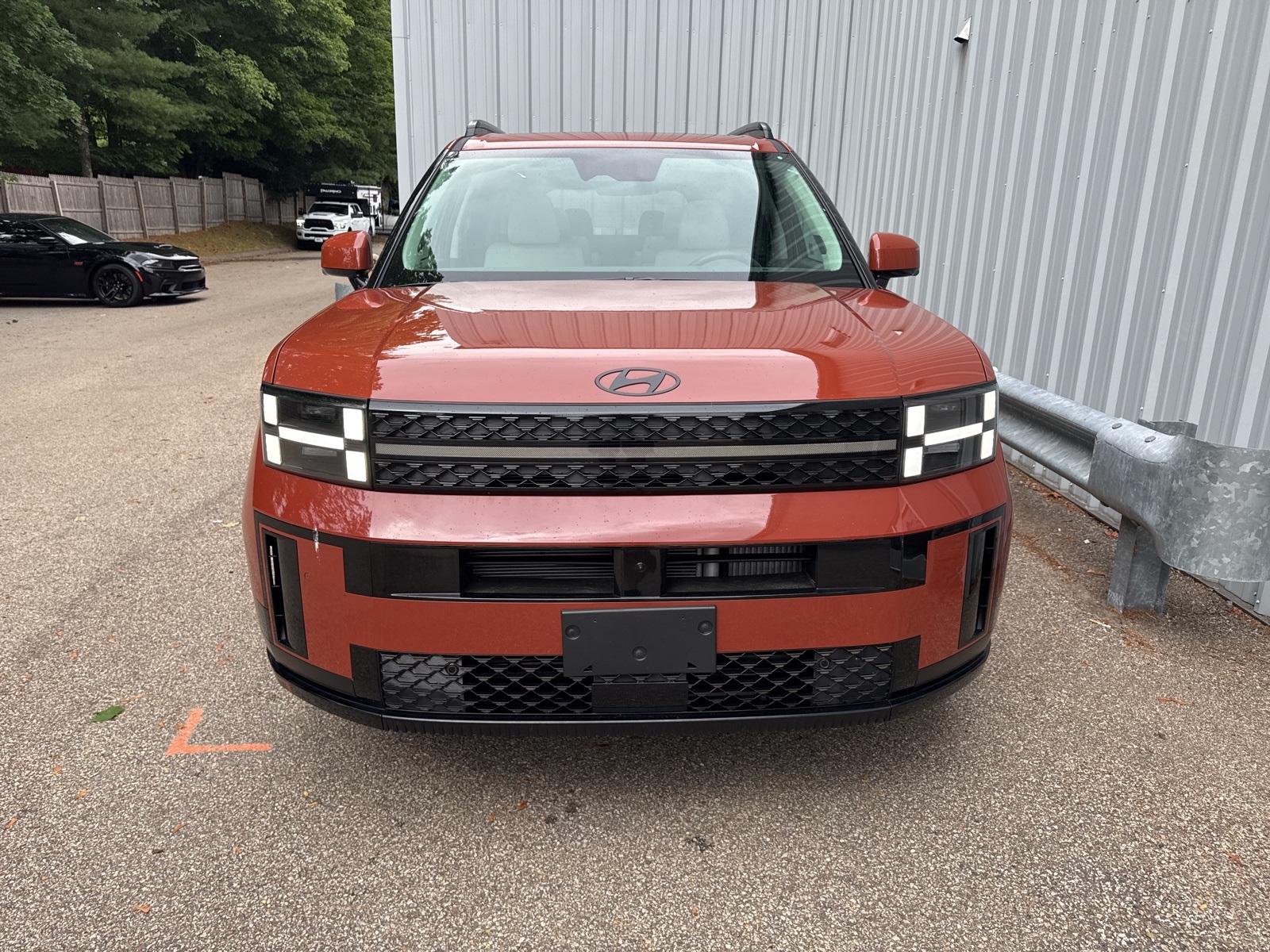 2024 Terracotta Orange Hyundai Santa Fe Calligraphy AWD SUV