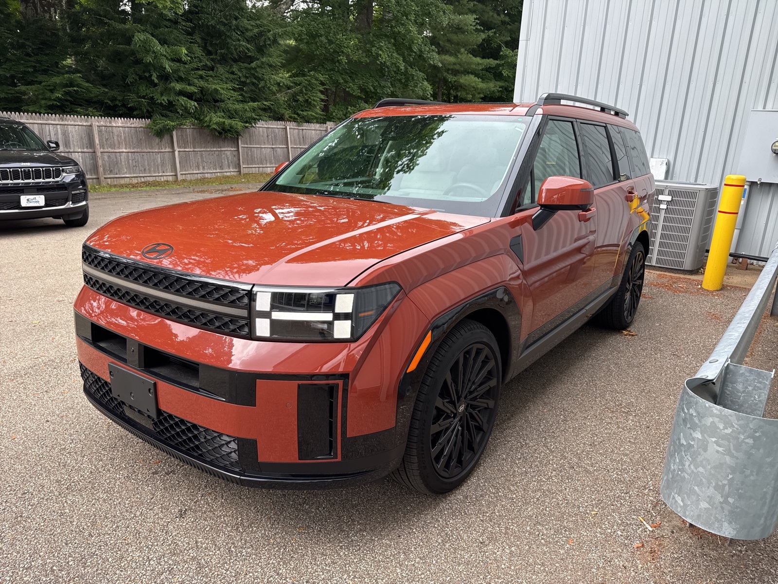 2024 Terracotta Orange Hyundai Santa Fe Calligraphy AWD SUV