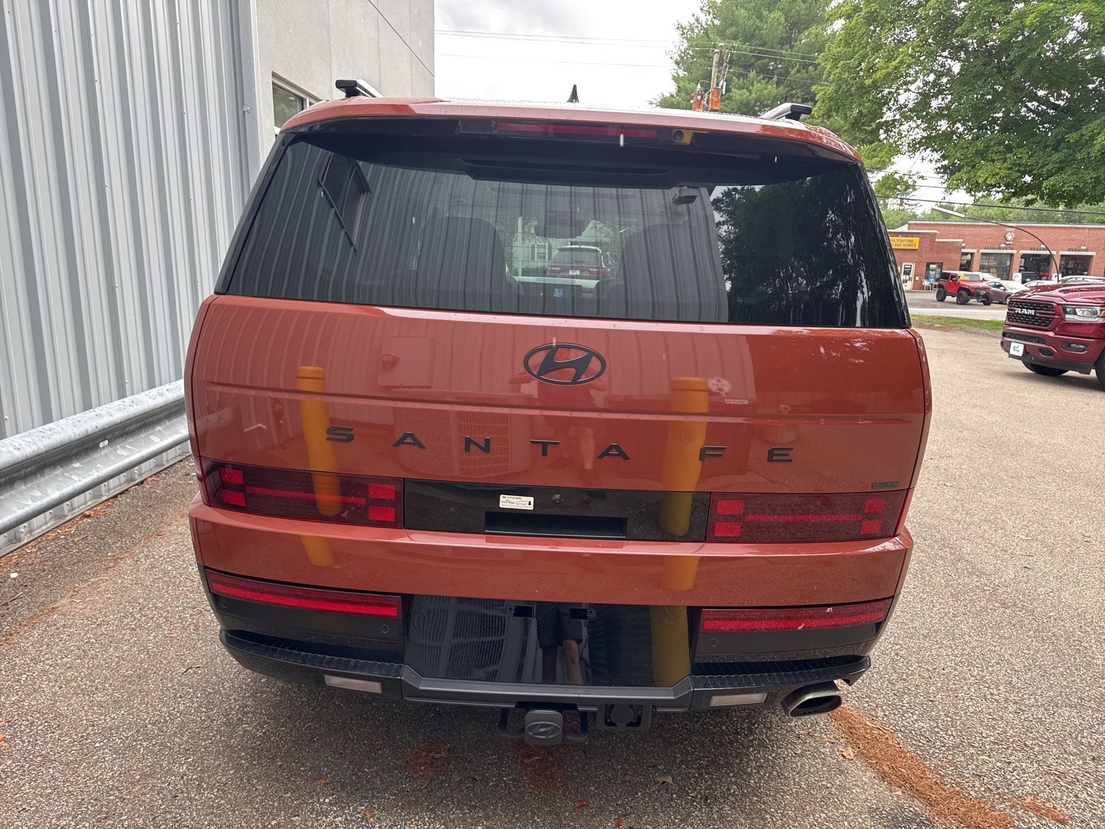 2024 Terracotta Orange Hyundai Santa Fe Calligraphy AWD SUV
