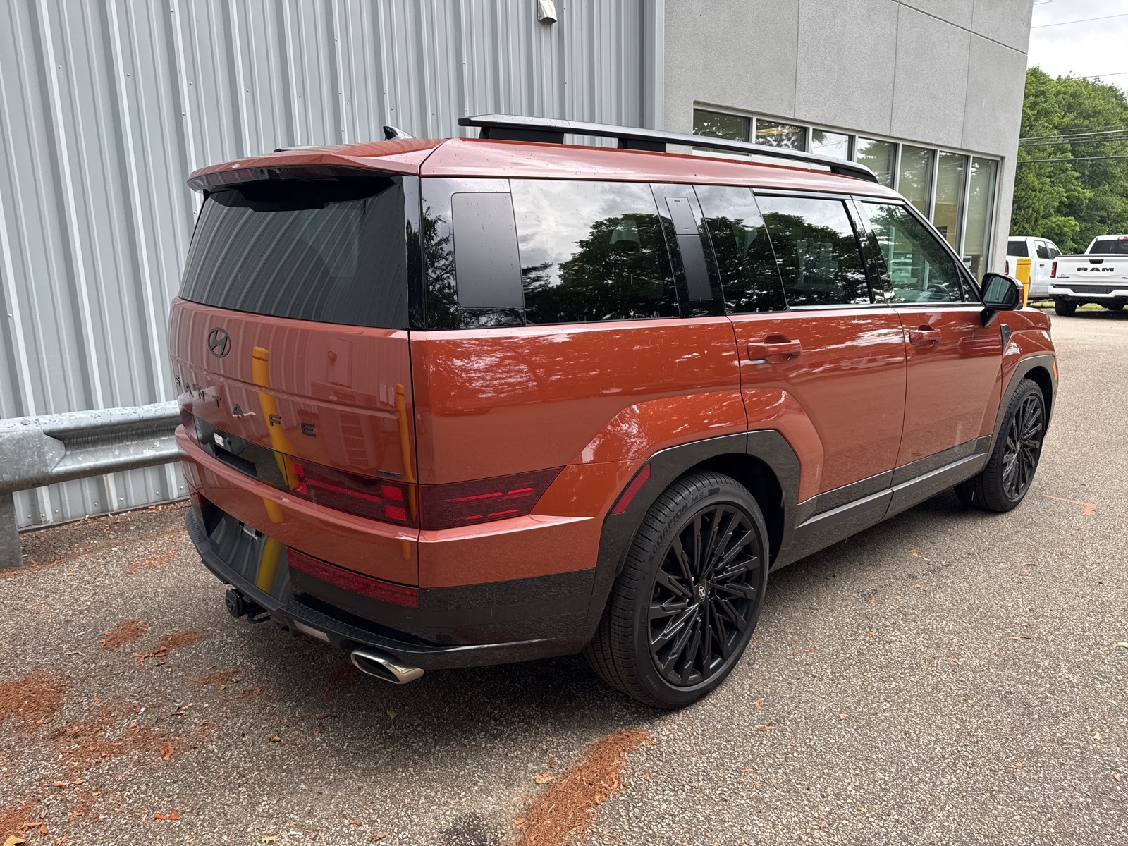 2024 Terracotta Orange Hyundai Santa Fe Calligraphy AWD SUV