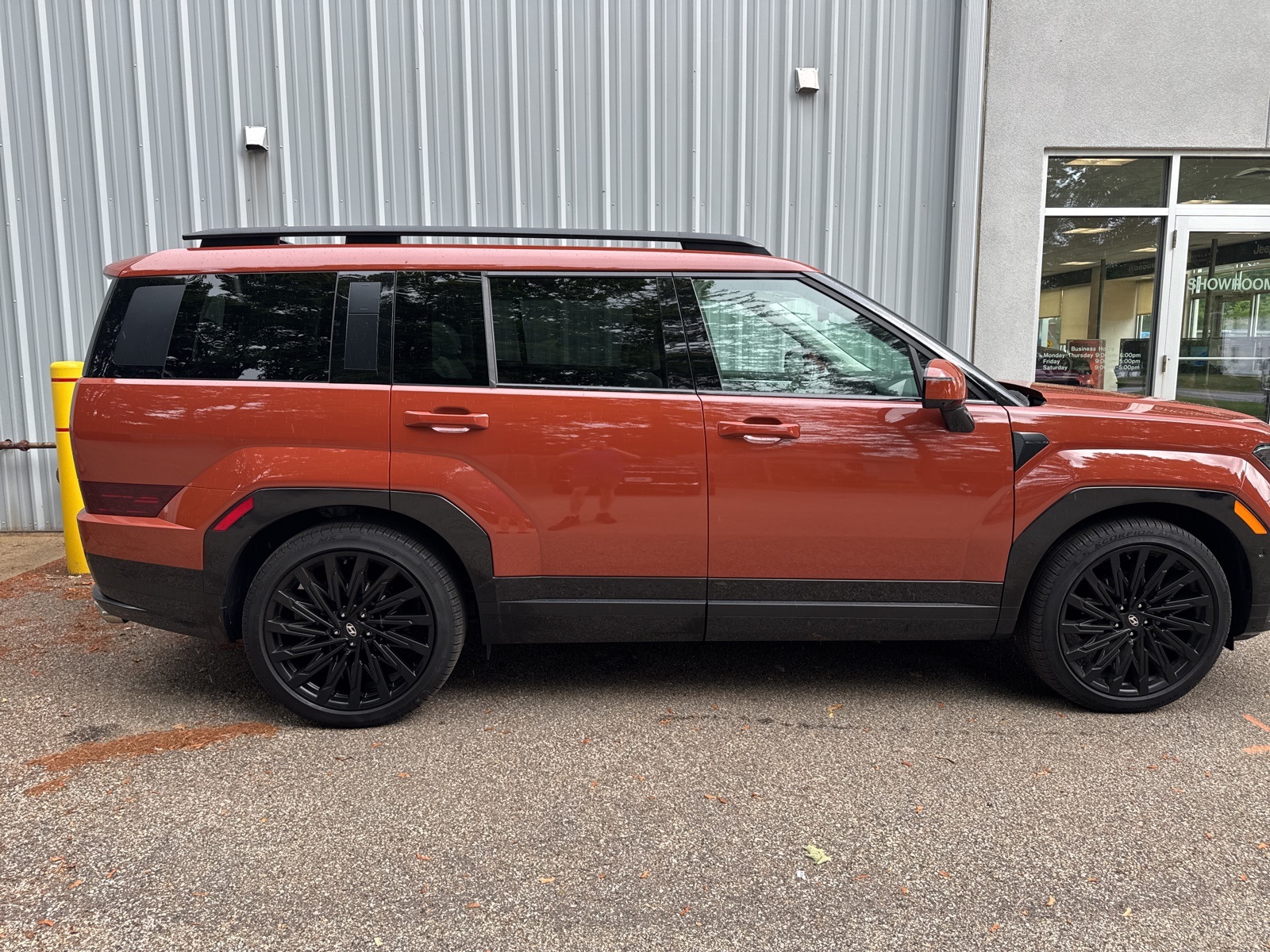 2024 Terracotta Orange Hyundai Santa Fe Calligraphy AWD SUV