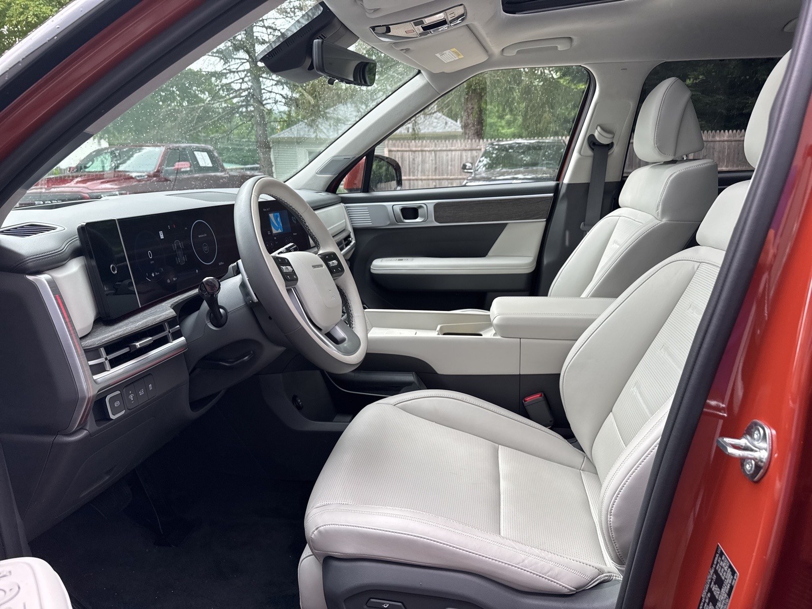 2024 Terracotta Orange Hyundai Santa Fe Calligraphy AWD SUV