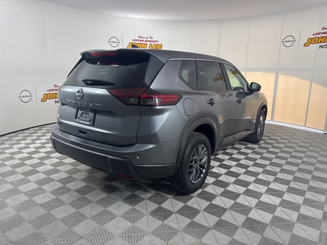 2024 Gun Metallic Nissan Rogue S AWD SUV