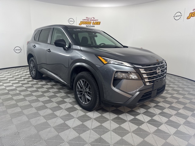 2024 Gun Metallic Nissan Rogue S AWD SUV