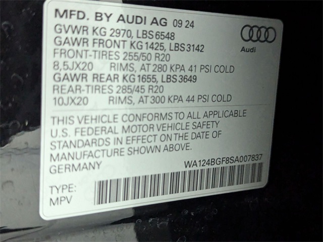 used 2025 Audi Q6 e-tron car, priced at $48,981