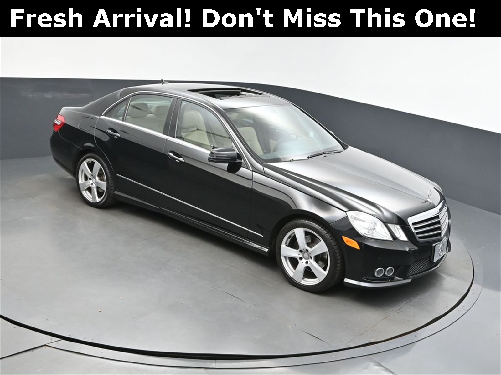 2010 Black Mercedes-Benz E-Class E 350 Sedan